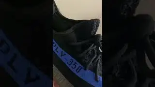 Unboxing Dazzling Blue Yeezy 350 V2 #sneakers #yeezy350v2 #kaynewest #shorts #roadto100subs