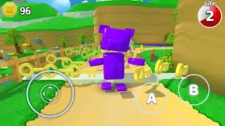 Purple Honey Bear in Secret Place - Super Bear Adventure