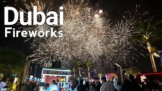 Dubai Fireworks 4K🇦🇪 Dubai Festival City | Dubai Shopping Festival