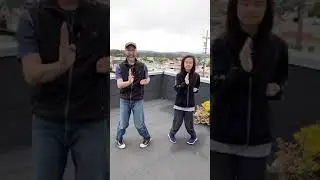 San Francisco Wing Chun Sunday Siu Nim Tao: 一步半入八字 stepping in and pointing the foot inward
