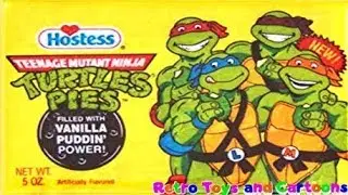 Teenage Mutant Ninja Turtles Pies Commercial Retro Toys and Cartoons