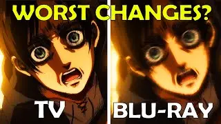 The 5 WORST MAPPA BLU-RAY Changes of Attack on Titan The Final Season Part 2 Volume 4 EP 82-87