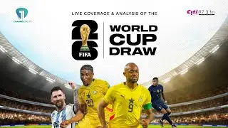 LIVE: FIFA World Cup Draw 2026:  Ghana in Group L with England! Full analysis and predictions |