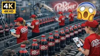 EXPOSED! Inside the Factory: The Giant Dr Pepper Processing Plant (Satisfying AI ASMR)