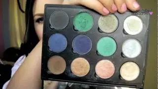 MAC Eyeshadow Palette ♡ Greens, Blues ♡ My Collection