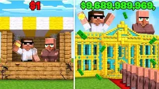 From Poor to Rich Business Men in Minecraft..