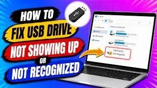 How to Fix USB Drive Not Showing Up or Not Recognized in Windows 10 & 11 (2026 Method)