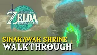 Zelda Tears Of The Kingdom Sinakawak Shrine Walkthrough