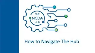 Hub Help: How to Navigate The NCDA Hub
