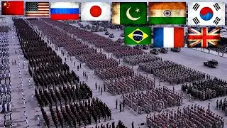 10 Самых Сильных Армий Мира | Россия, Китай или США ? Кто сильнее ? 2023