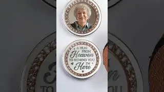 Custom Photo In My Heart, Always With You - Personalized Pocket Hug - Sympathy Gift - PHT-HA0512-V2