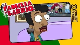 Peluzín Trabaja Con El Presidente | La Familia Del Barrio | Comedy Central LA