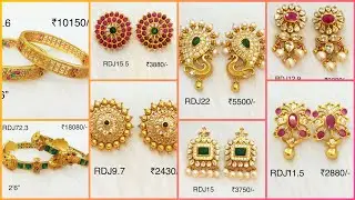 Gold Plated Silver  Jewellery Collection With Price And Details | Gold Jewellery Designs