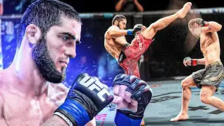 Встреча с ЛУЧШИМ бойцом Исламом Махачевым на UFC 5!