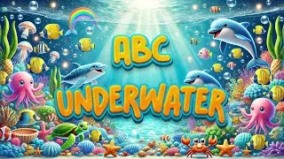 Underwater ABC Song for Kids | Ocean Alphabet Rhyme 🌊🔠🐠 | Fefdy