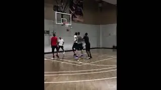NBA PICKUP Game with Lebron James, Kevin Durant, James Harden in NYC
