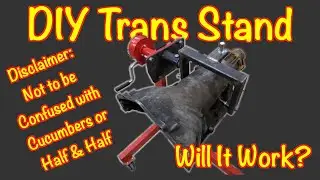 Free Transmission Stand Out of Scrap Metal