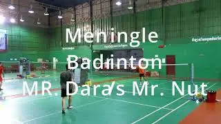 Cambodia Badminton Men Single Friendly Match before 2020 end.