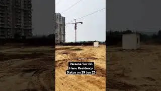 Pareena Status of Hanu Residency Sec 68. #pareena #hanuresidency #trending #gurgram #flats