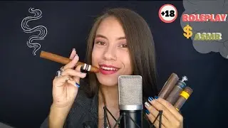(ASMR PORTUGUÊS) Roleplay Tabacaria| Vendendo Charutos