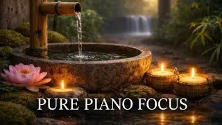 🎹 Pure Piano Focus Music for Deep Work & Study | No Distractions, Clean Piano