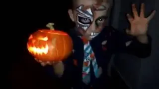 Хеллоуин!Маленький зомбак! Halloween!Little zombie!