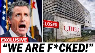 Governor Of California PANICS As JBS Begins Shutting Down Plants!