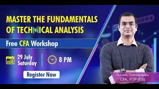 [Workshop]: Master the Fundamentals of Technical Analysis by CFA Charterholder Sriram Somayajula! 📊