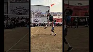 spike shot volleyball 😱😱 #shorts#viral#spike#volleyball