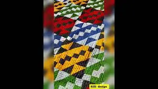 patchwork beautiful quilt design/NEW SINDHI RILLI DESIGN #quilting #rilli