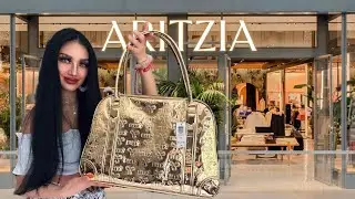 Unboxing ARITZIA Viral &ldquo;THROWBACK&rdquo; TNA BAG & Review | GOLD 40th Anniversary Edition Travel Duffel