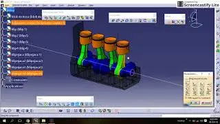 21.CATIA V5 TUTORIAL FOR BEGINNER IN HINDI (Explode and Transparency Assembly)