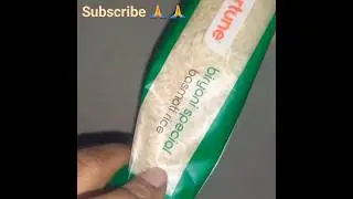 Fortune💚🌾biryani🍚 basmati raw rice long grain rice #basmatirice #shortvideo #tranding
