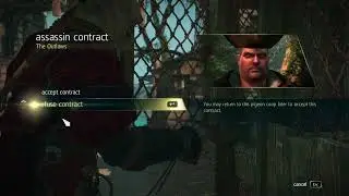 Assassin's Creed 4 Black Flag - The Outlaws Assassin Contract Gameplay