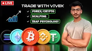 3 APR 2025 LIVE CRYPTO & FOREX TRADING | SCALPING SETUP || TRAP PSYCHOLOGY