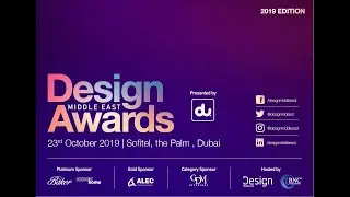 Design Middle East Awards 2019