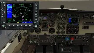X-Plane 11: KLAS to KLAX in the Baron 58 with Rep Expansion and PilotEdge