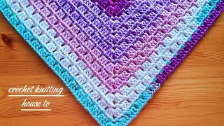 parfait👌💯 beau & facile modèle de châle au crochet top pour l'hiver vous allez l'aimer /châle