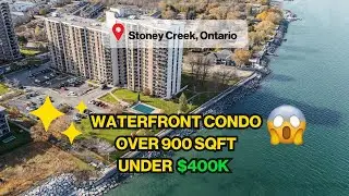 Waterfront Condo Under $400K - 501-500 Green Road, Stoney Creek