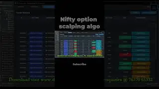 Part 4 Dark Logic Algo &ndash; Fully Automated Trading Bot for Nifty & BankNifty | Scalping #algotrading