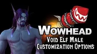 Void Elf Male Customization Options