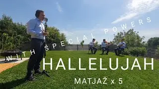 Cohen - Hallelujah Matjaž cover violin viola male voice strings Buckley Jeff Pentatonix for wedding