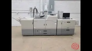 2015 Ricoh Pro C7110sx Color Digital Printer w/ Fiery E-43A Color Controller - 111722000760A