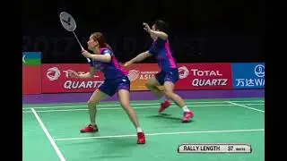 Amazing rally, Choi Solgyu and Chae Yoo Jung bring their team winning Sudirman Cup..