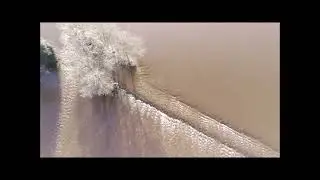 Hochwasser der Ems bei Fresenburg Dezember 2023