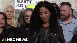 How Epstein survivors helped force the release of DOJ files