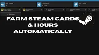 FARM STEAM CARDS & HOURS AUTOMATICALLY 💻 | AchiSteamFarm Setup Guide (2025)