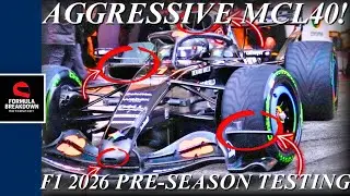 What We Learned From McLaren&rsquo;s MCL40 F1 Pre-Season Test