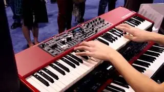 NORD ELECTRO 5D : une d&eacute;mo au NAMM SHOW 2015 ( La Boite Noire )