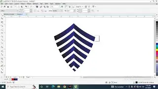 Security logo design in corel draw. corel draw tutorial #logo #logodesign #coreldraw